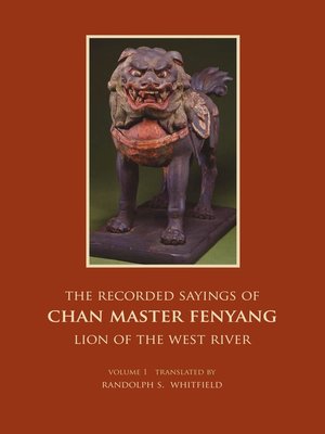 cover image of The Recorded Sayings of Chan Master Fenyang Wude
